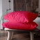 Flxxie 2-Pack Microfiber King Pillow Cases, Envelope Closure, Magenta