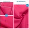 Flxxie 2-Pack Microfiber King Pillow Cases, Envelope Closure, Magenta