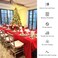 Fivenl 8 Pack Premium Red Tablecloth 60 X 102 Inch, Rectangle Table Clothes for 6 Foot Rectangle Tables Washable Polyester Fabric Table Covers for Wedding Party Reception Banquet Buffet Restaurant