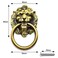 Aifeier ET Antique Bronze Lion Head Knob Pull Handle 2.64 X 1.57 Inch