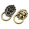 Aifeier ET Antique Bronze Lion Head Knob Pull Handle 2.64 X 1.57 Inch