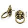 Aifeier ET Antique Bronze Lion Head Knob Pull Handle 2.64 X 1.57 Inch