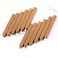 Bememo 12 Pcs Sealing Wax Sticks with Wicks, Bronze