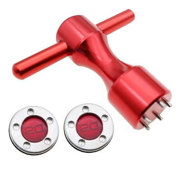Ronsit 2 X 20G Custom Weights + Wrench for Titleist Scotty Putters Red