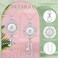 Woanger 2 Pcs Badge Holder Lanyard 20 Inspirational Interchangeable Snaps