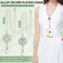 Woanger 2 Pcs Badge Holder Lanyard 20 Inspirational Interchangeable Snaps