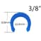 Jiuwu 50 Pcs 3/8 Inch Locking Clips, Reverse Osmosis Clips