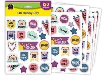 Teacher Created Resources Oh Happy Day Stickers