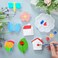 Sinmoe 12 Sets Spring Plaster Painting Kit for Kid Adults
