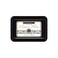 Party Essentials Elegance Quality Hard Plastic 5 X 7-Inch Rectangular Appetizer Plates, Black, 24 Count