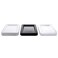 Party Essentials Elegance Quality Hard Plastic 5 X 7-Inch Rectangular Appetizer Plates, Black, 24 Count
