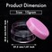 Golacky 10 Gram Sample Containers 20 Count Small Plastic Containers with Lids