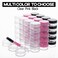 Golacky 10 Gram Sample Containers 20 Count Small Plastic Containers with Lids