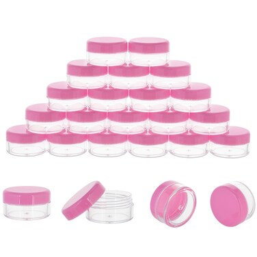 Golacky 10 Gram Sample Containers 20 Count Small Plastic Containers with Lids