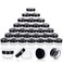 Golacky 5 Gram Sample Containers 100 Count Small Travel Containers with Lids