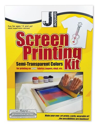 Jacquard Screen Printing Kit, Semi Transparent