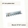 Woodriver Pipe Clamp Rack, Each Rack Is Approx. 24" Long