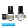 Beduan 3/8"NPT Air Pressure Regulator for Compressed Air System with Gauge, Bracket OR-03