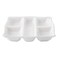 Juliska Berry & Thread Whitewash Platter - Square Serving Platter with Compartments