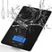 Koios 33LB Kitchen Scale 0.1oz Precision, Batteries & USB-C Charging(Black)