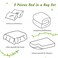 Ntbay Twin Microfiber Bed in a Bag, Comforter Set 5 Piece, Olive Green