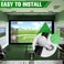 Aikeec Golf Simulator Impact Screen 8.2x6.8ft, HD Golf Projector Screen