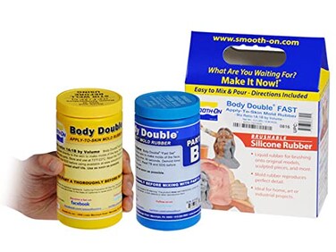 Smooth-On Body Double Fast Set, "Apply to Skin" Platinum Silicone Rubber, Pint Unit