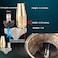 Prettyia 3/8Cleaning Reverse Turbo Sewer Drain Jetter Nozzle