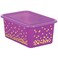 Teacher Created Resources Clear Plastic Storage Bin Lid - Small