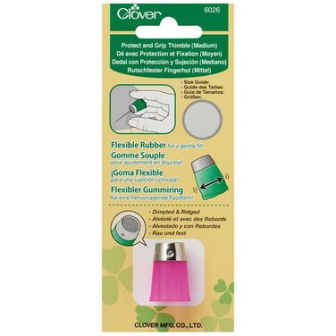 Clover Protect & Grip Thimble-Medium