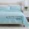 Bare Home Flannel Sheet Set Prints (King, Snowdrift)