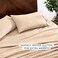Bare Home Flannel Sheet Set Prints (Twin XL, Heather Oatmeal)