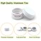 Wopanxye 30 Pack 5 Ml White Lip Balm Tin Cans, 5G Aluminum Sample Container