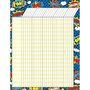 Teacher Created Resources Superhero Incentive Chart (7568)