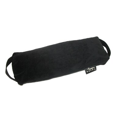 Bucky Baxter Ergonomic & Supportive Adjustable Lumbar Pillow, Black, One Size, Cotton