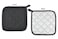 Dii Basic Terry Collection Potholders, Wine, 100 Percent Cotton, 3 Piece