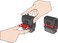 Trodat 6-4916 Replacement Pad - Black Pack of 2