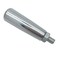 Comok 5PCS M8 Male Thread Metal Revolving Handle Grip for Milling Machine Silver Tone