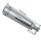 Comok 5PCS M8 Male Thread Metal Revolving Handle Grip for Milling Machine Silver Tone