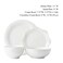Juliska Berry & Thread 4PC Place Setting with 2 Bowls - Whitewash