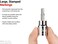 Tekton 3/8 Inch Drive X 9 Mm Hex Bit Socket SHB13209