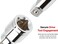 Tekton 3/8 Inch Drive X 9 Mm Hex Bit Socket SHB13209