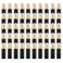 Iron bill 2OZ Refillable Portable Empty Foaming Pump Bottle(Black,50PCS)