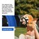Wintchuk Dog Head Collar, Head Collar with Reflective Strap to Stop Pulling for Small Medium and Large Dogs, Adjustable (L, Black)
