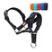 Wintchuk Dog Head Collar, Head Collar with Reflective Strap to Stop Pulling for Small Medium and Large Dogs, Adjustable (L, Black)