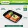 Freshware Meal Prep Containers 50 Pack 1 Compartment with Lids, Food Storage Containers, Bento Box, Bpa Free, Stackable, Microwave/Dishwasher/Freezer Safe (28 Oz)