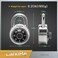 LanuBe Lock Standard Dial Combination Padlock 24 Pack Wide 2-IN Black Dial