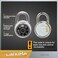 LanuBe Lock Standard Dial Combination Padlock 24 Pack Wide 2-IN Black Dial