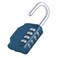 Zhege Combination Lock, 4 Digit Combination Padlock Outdoor (Peacock Blue)