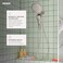 Moen 220C2Epsrn Verso Showerhead Combo, Magnetix, Brushed Nickel